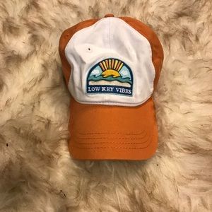 “Low Key Vibes” baseball hat